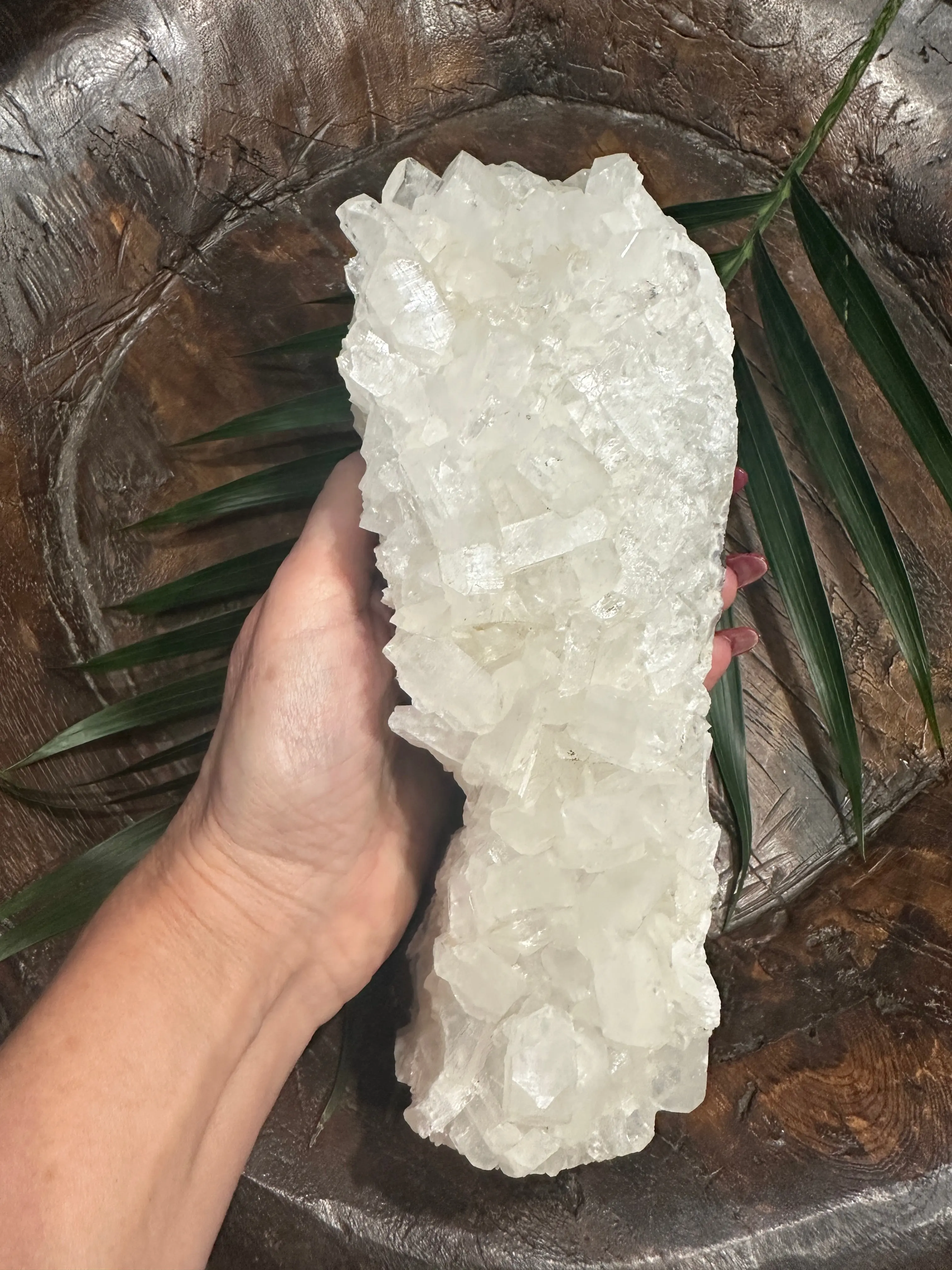 Clear Apophyllite Specimen - 1328 grams