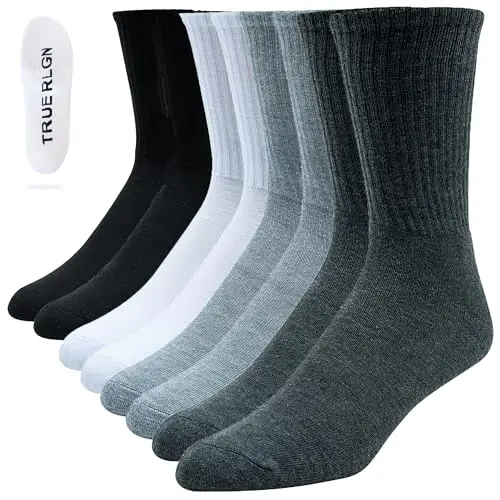 2 Black / 2 White / 2 Lt Grey / 2 Dk Gre