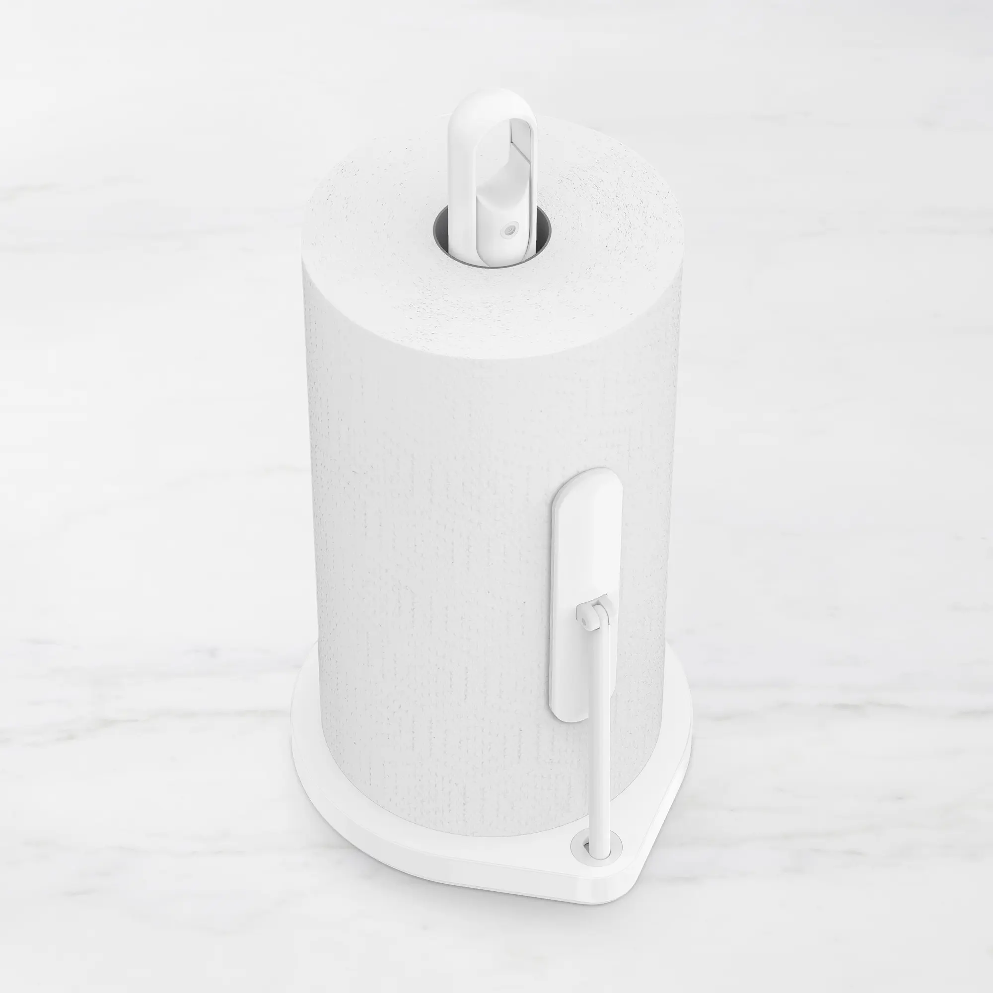 "simplehuman Paper Towel Holder with Pump"