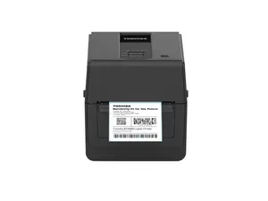 Toshiba, BV420D, 4", 300 DPI, 5 ips, USB + Ethernet, LAN with LED, Black Case Desktop Direct Thermal Printer, Toshiba TPCL, Emulation: Zebra ZPL2, Sato SBPL, Datamax DPL