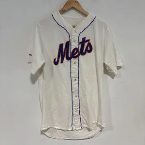 METS BASEBALL JERSEY SZ XL