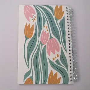 The Bible in A Year Journal | 52-Week Scripture Study Notebook | A5 Spiral Devotional Planner for Christian Faith & Daily Bible Reading
