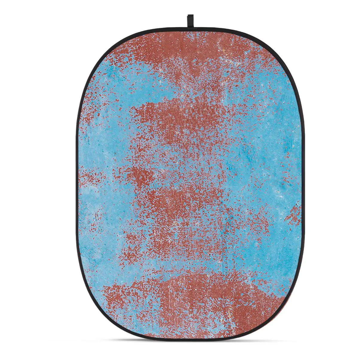 Glow CBA-WR0005 Lightweight 5x6.5' Fabric Collapsible Backdrop, Rusty Wall for Camera Photography Accessories