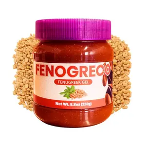 All Natural Fenugreek Body Gel 8.8oz (250gr) Infused With Real Fenugreek Seeds - Gel De Fenogreco - Natual, No Aditivos, Con Semillas Reales De Fenogreco.