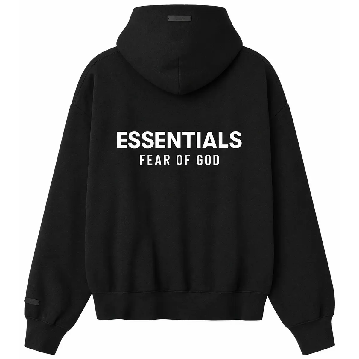 Fear of God Essentials Classic Hoodie (SS25) Vintage Black Men Or Women streetwear Fear of God Essentials Classic Hoodie (SS25) Vintage Black Men Or Women streetwear