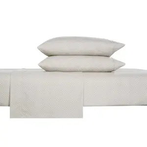 South Point Home Fashions 4-Piece Printed Sheet Set - Full/Twin| 17" Extra Deep | Cool, Crisp, Breathable Bed Sheets - Brushed for Softness (Frames Neutral, Twin XL)