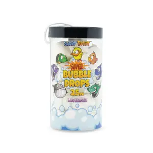Suddy Buddy Super Bubble Drop Refills , Bubble Bath Toy, Fun & Bubbly Bath That Kids Enjoy, for Kid 3+, 25 Count