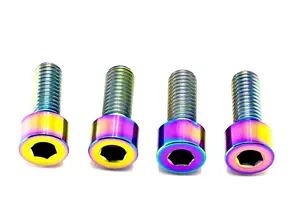 Titanium Peg Bracket Bolts - Surron, Talaria, E-Ride (Set of 4)