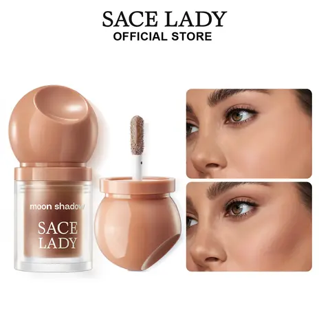 SACE LADY Liquid Contour, Blendable & Long Lasting 3D Cream Bronzer Makeup for Face Eyes Lips