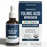 Organic FolinicActive Kids – Folinic Acid with B12, B6 & B2, Gentle Methylation Support, Age-Adjustable Liquid Formula for Kids 1–18, Non-GMO, Vegan, Berry Flavor (60mL)