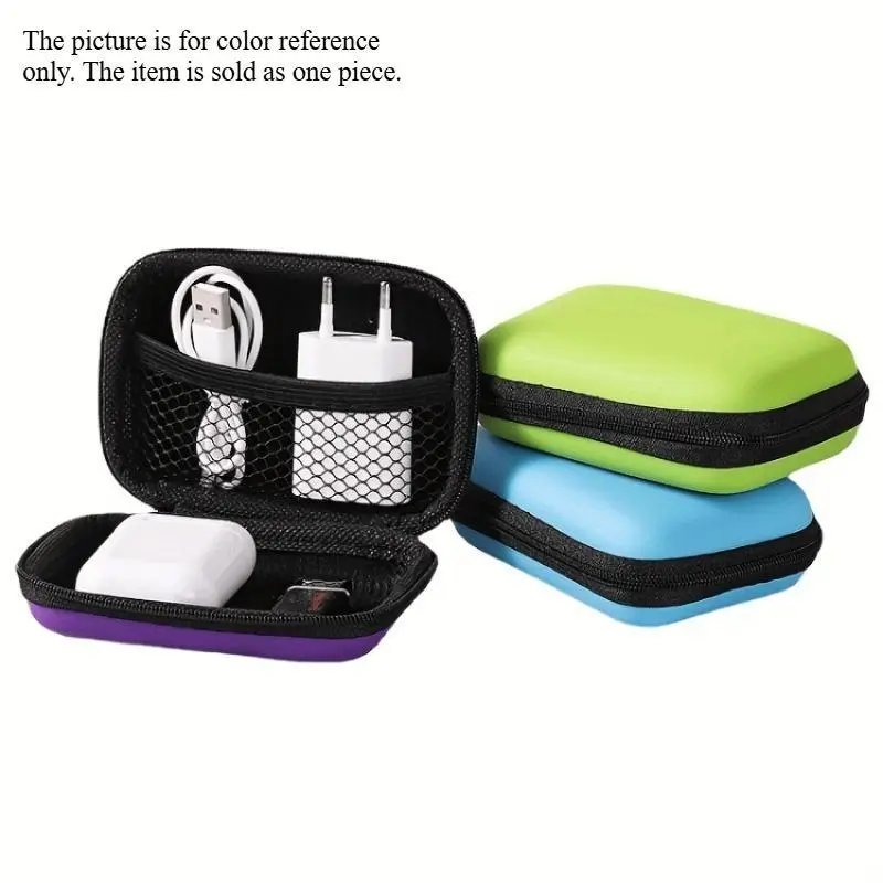 1pc Travel Light With This Portable Mini Storage Bag: Versatile And Lightweight Zipper Organizer Travel Storage Pouch