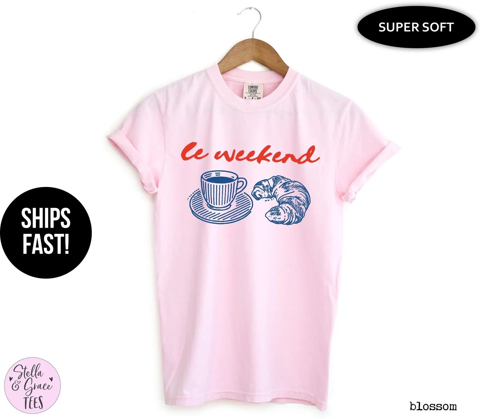Comfort Colors Le Weekend Shirt, Cof &hellip;