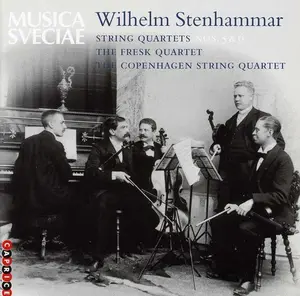 Stenhammar / Fresk Quartet / Copenhagen String Qrt - String Quartets 5 & 6  [COMPACT DISC - CD]