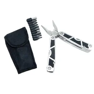 CUSTOM PRO 10 in 1 Multi Tool with Bit Set with Free Flashlight