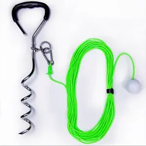 Golf Training Tool - Practice Your Swing in The Backyard with A Real Golf Ball & Experience 50 Feet of Ball Flight Feedback