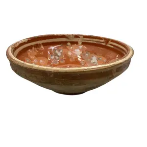 Antique Hungarian Folk Art Decorative Bowl