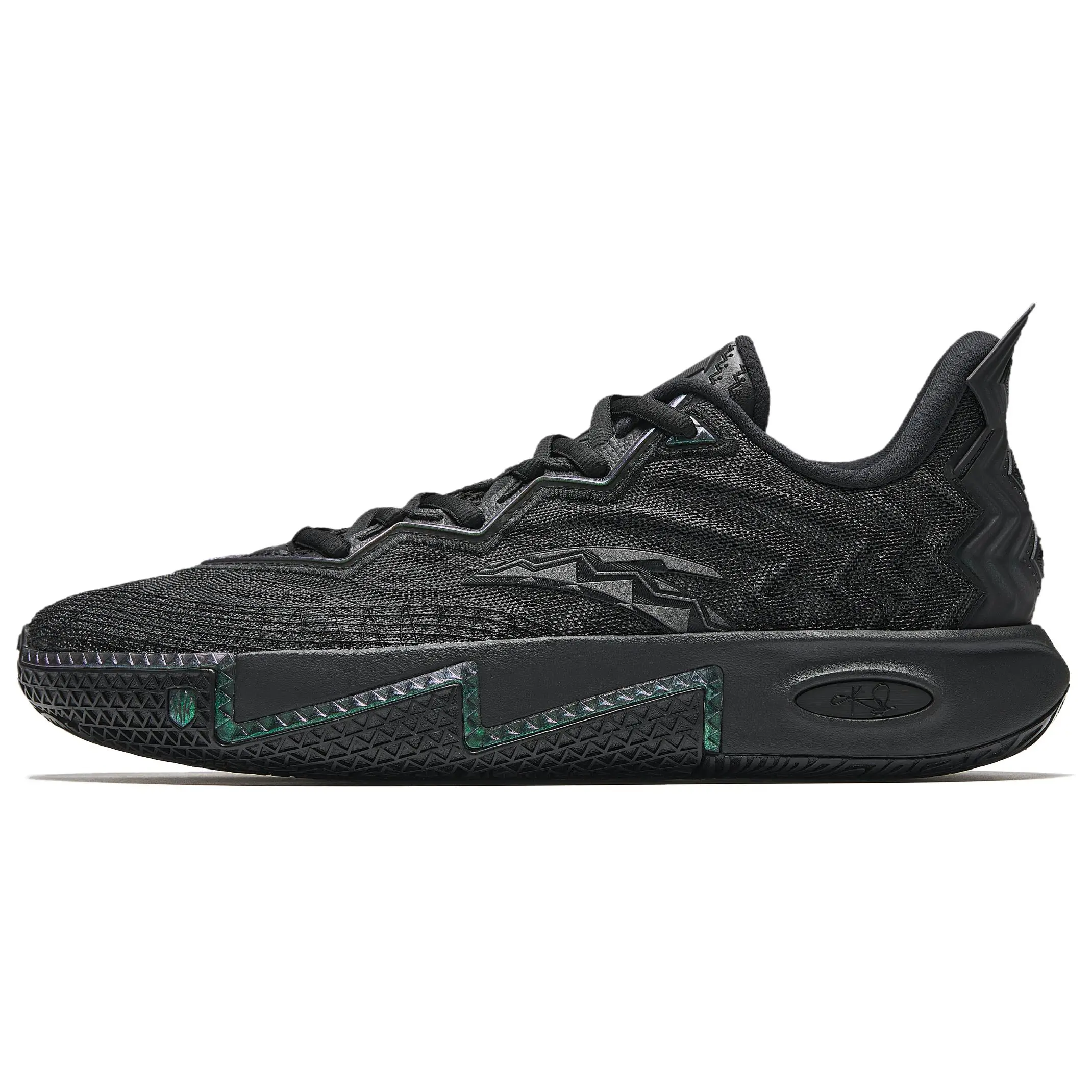ANTA Kai 2 Basketball Shoes Men's Low Top Black Cushioned Durable 112531111S-3