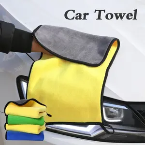 1/3/5 Pack Volkswagen Car Wash Towels, Ultra-Fine Fiber Absorbent Non-Shedding Soft Cleaning Cloth, Waxing Polishing Drying Towel