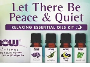 Now Foods - Lavender, Peppermint, Eucalyptus, Sleep, Oil Kit