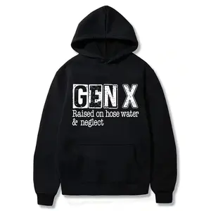 Gen X Raised On Hose Water And Neglect Hoodie, Sarcastic Hoodie, Funny Quotes Shirt,Vintage Inspired Shirt, Nostalgic Gift,Funny Women Shirt