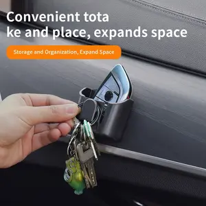 Car Multi-Function Remote Control Key Fob Mini Storage Box, Dashboard Organizer, Card Holder, Automotive Accessories