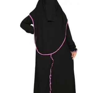 2 Piece Ruffle Jilbab for Women - Casual Wear - Womenswear