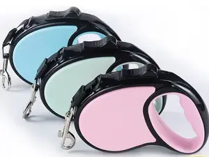 No More Tangled Leashes! 16ft Retractable Dog Leash with 360° Tangle-Free Design, Comfort Grip Handle for Stress-Free Walks with Your Pup