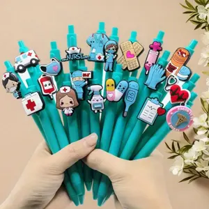Nurse Doctor Gel Pens, Medical Record Pens, Nurses Day Gift, Mixed Colors, Random Styles, Perfect for Nurses, Medical Assistants, Students