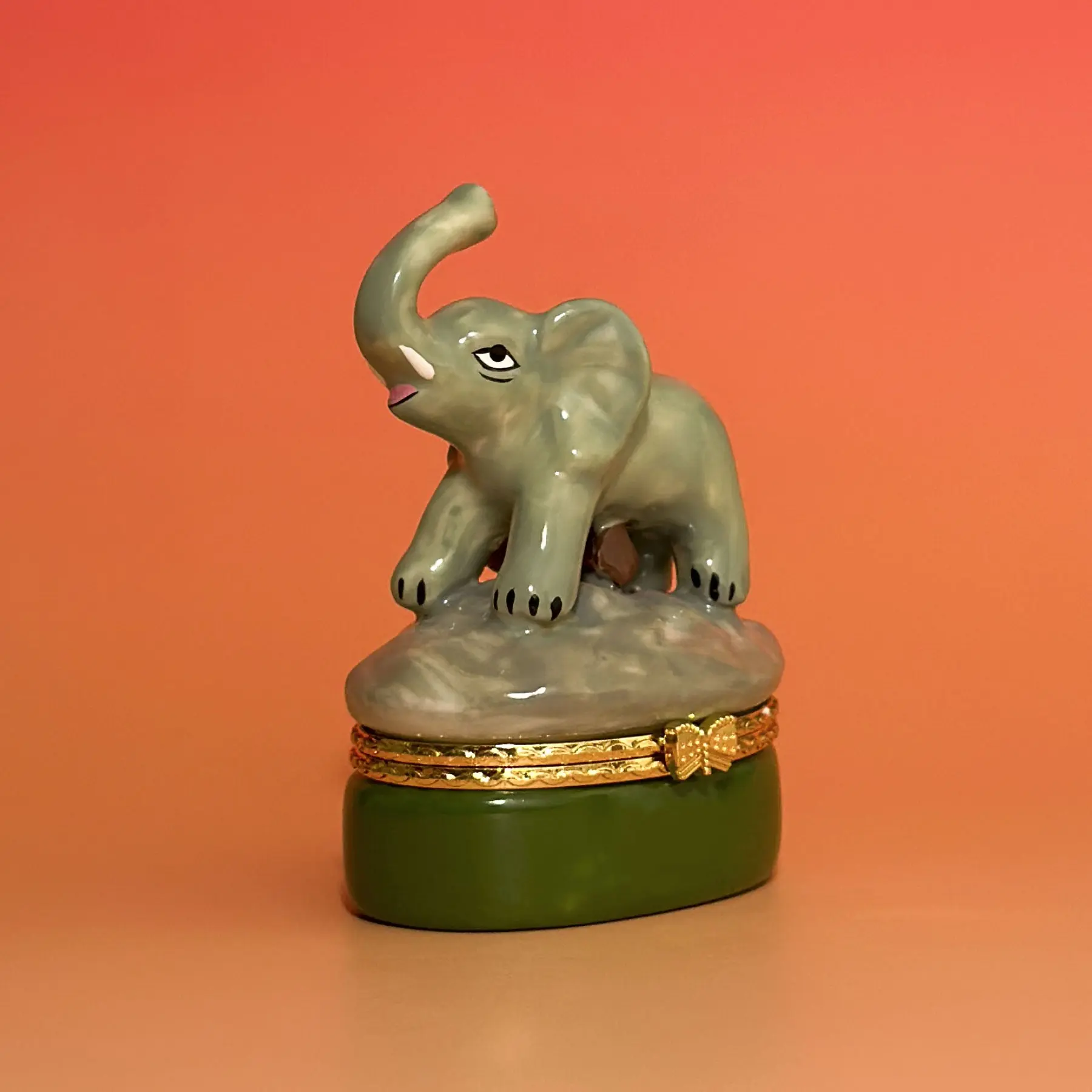 Elephant Trinket Box