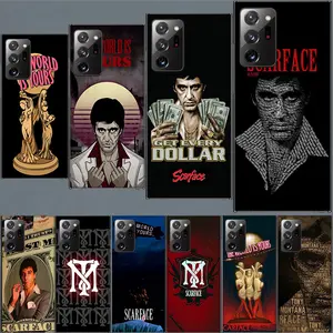 Scarface 1983 Film Al Pacino Movie Phone Case for Samsung S20 S21 S22 S23 S24 S25 S26 Ultra Plus FE, Accessories, Smartphone
