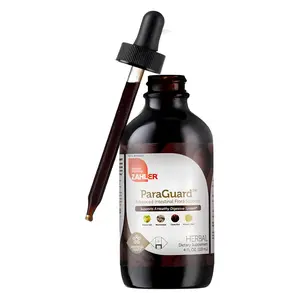Zahler ParaGuard Liquid Drops 4 oz Herbal Cleanse with Wormwood Garlic Bulb Clove Pumpkin Seed Non-GMO for Digestive Support & Gut Health Supplement - Dietary