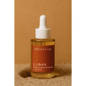 Becalia Luma Regenerating Facial Oil Hydrating Glow with Prickly Pear & Rosehip Argan Oil for Sensitive Skin 30 ML
