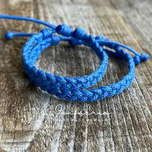 Longboat Key Blue Mother and Daughter Bracelets, Father and Son Bracelets