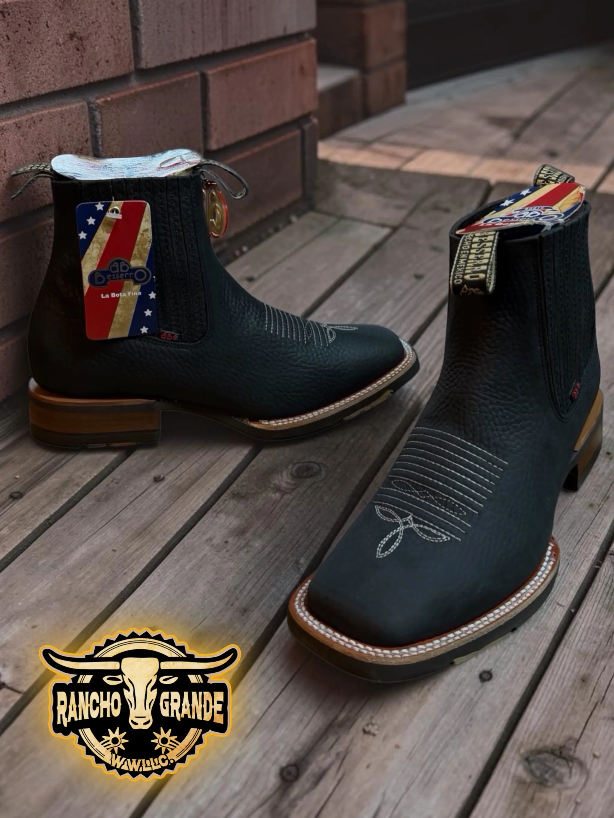 6209 Max Grip Mens Ankle Boots / Botin para Hombre Maximo Agarre