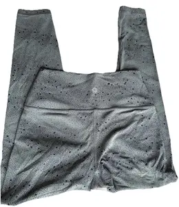 Athleta Elation Ultra High Rise 7/8 Leggings Womens Small Petite Gray Black