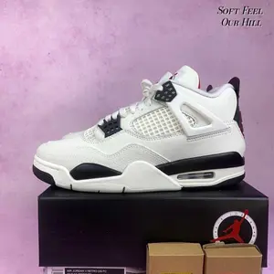White, gray and black flight club fashionable classic sports shoes, outdoor running shoes, comfortable basketball shoes