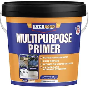 EverBond 1 Gallon MultiPurpose Primer Superior Adhesion, Fast Drying < Works on Most Surfaces, 2x Increase Bonding Strength