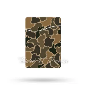 Old School Camo V2 Phone Wallet / Card Holder
