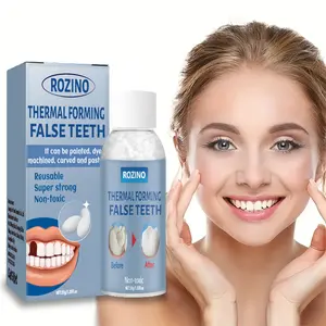 30g thermoformed dentures can be painted, dyed, processed, engraved and pasted.They are reusable, extremely strong and non-toxic, suitable for various denture needs and can enhance oral aesthetics