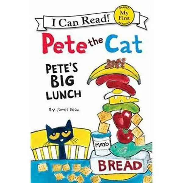 USED Book - Pete the Cat-My First I Can Read!™: Pete's Big Lunch by James Dean (Paperback)