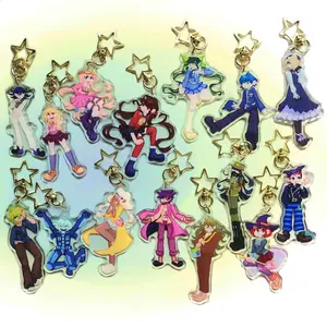 Danganronpa v3 Acrylic Glitter Keychains