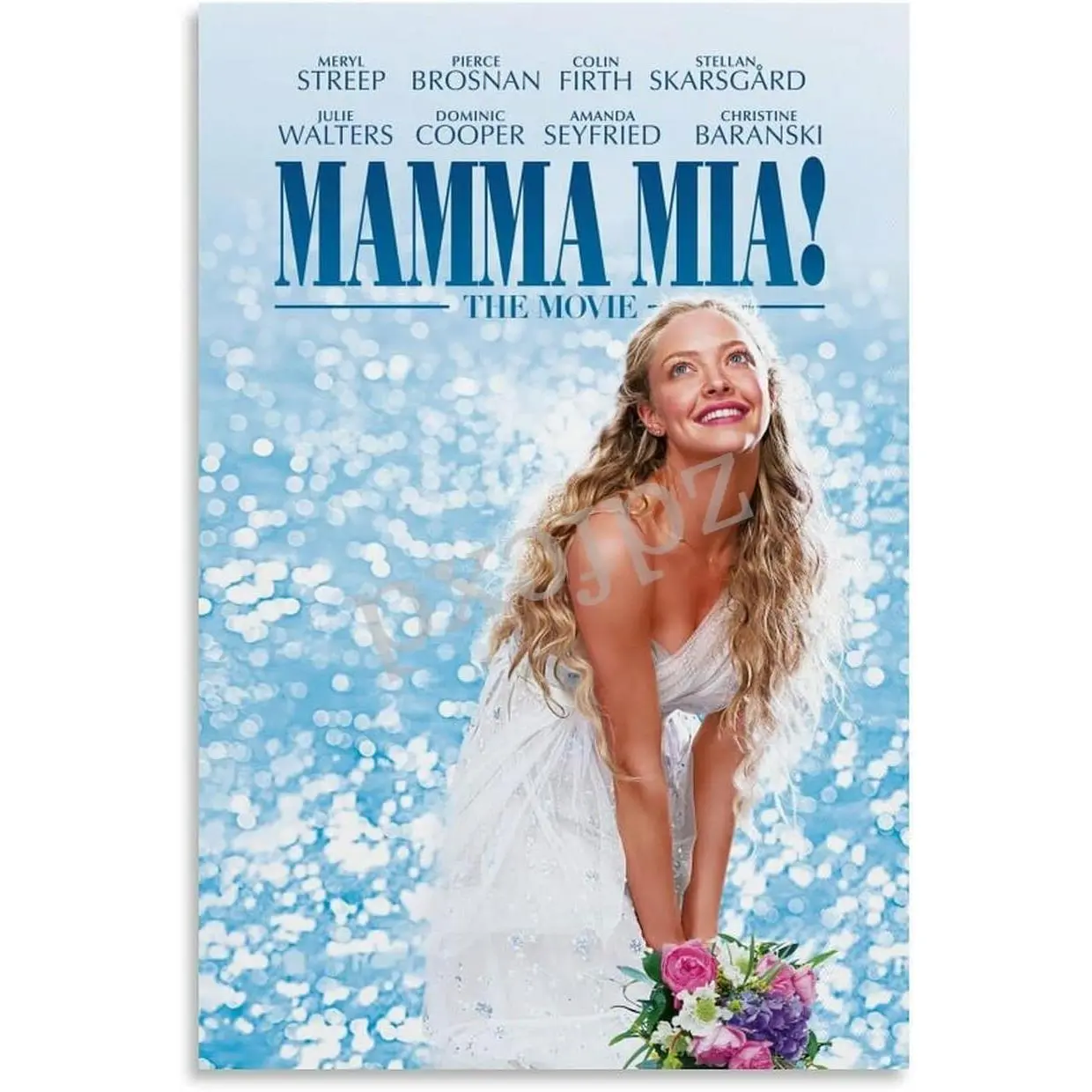 Movie Poster Mamma Mia Movie Poster Canvas Painting Posters And Prints Wall Art for Living Room Bedroom Decor