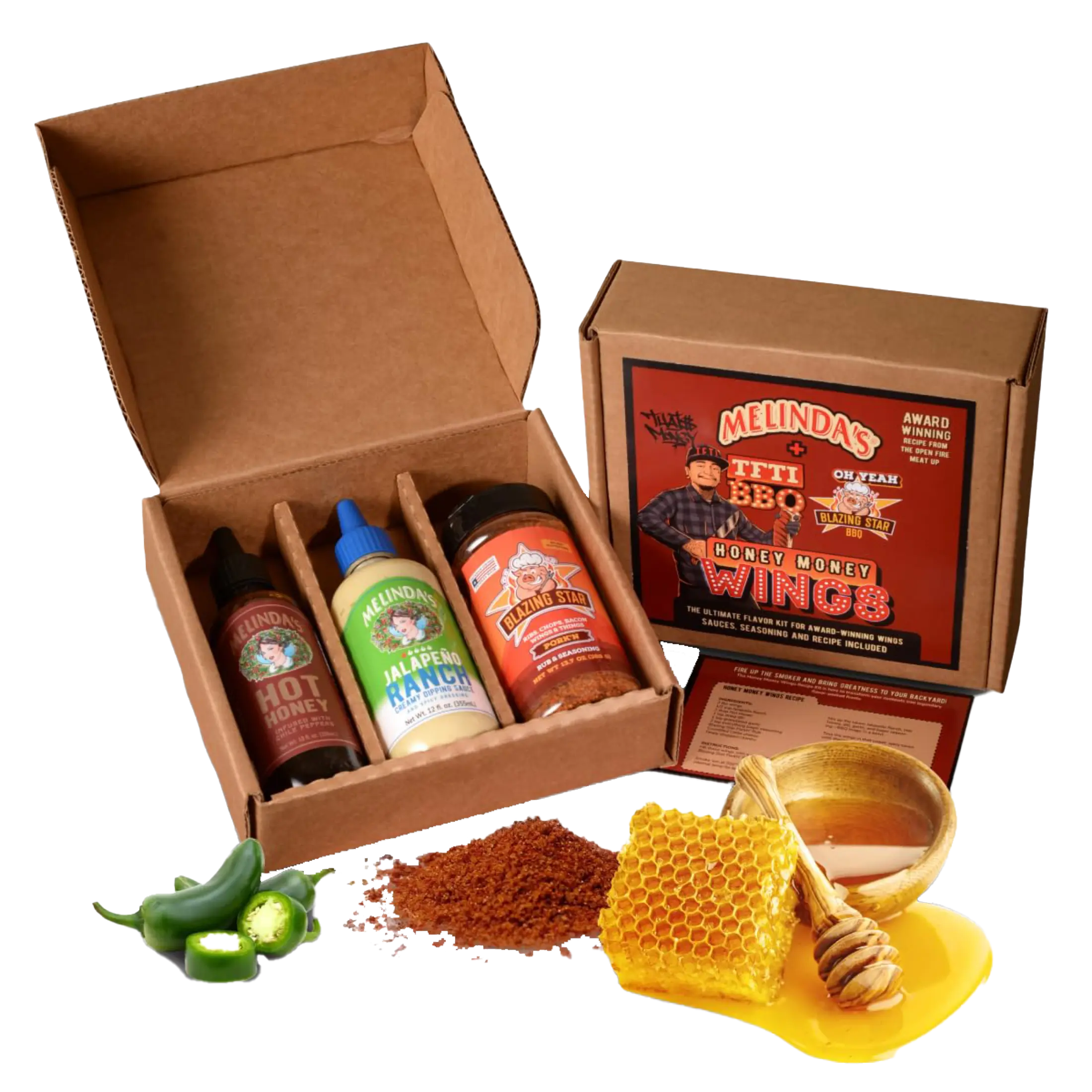 Melinda’s Honey Money Wings Recipe Kit