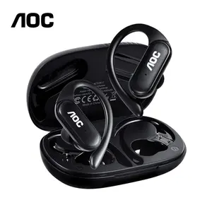 AOC ACD3511 genuine Bluetooth 5.4 earbuds, sports earbuds, clear sound quality, 10mm driver unit, strong bass, long service life, audio wireless earbuds for music and calls
