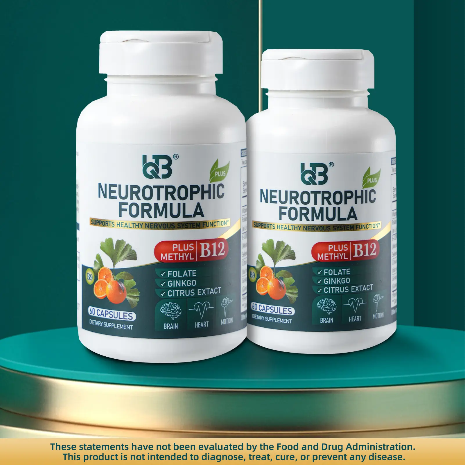 UQB - Supports Healthy Neurological Function | Brain | Heart, Sleep, Relaxation...