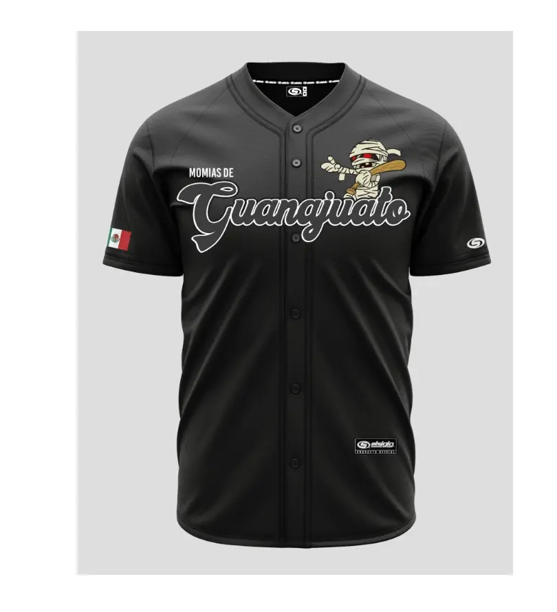 Black Momias de (GUANAJUATO) Jersey