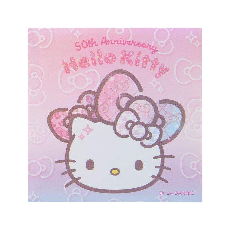 Hello Kitty Sticker & Pouch Set 50th Anniv. (Fashionable Ribbons Series)