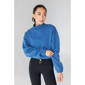 [Tara Sweatshirt] – RUNS SMALL, PLEASE SIZE UP Cropped Fit