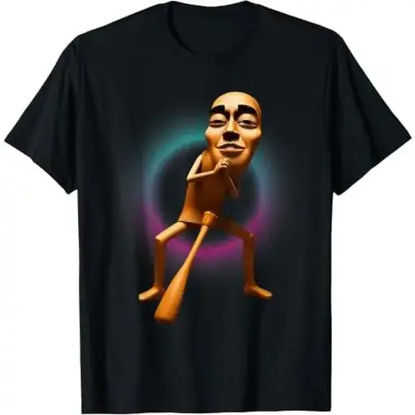 Cursed Dancer Tung Sahur T-Shirt, Funny Brainrot Meme Graphic Tee