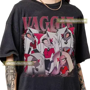 Limited Vaggie Hazbin Hotel 90s Bootleg T-Shirt, Retro Vaggie Hazbin Hotel Sweatshirt, Vaggie Vintage Shirt, Vaggie Hazbin Hotel Youth Shirt